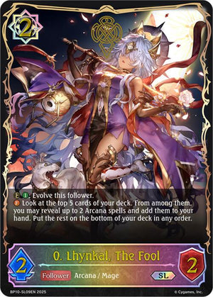 0. Lhynkal, The Fool (SL) (BP10-SL09EN) [Gods of the Arcana]