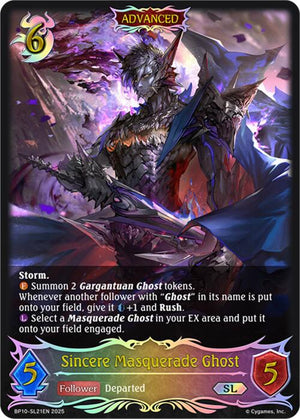Sincere Masquerade Ghost (SL) (BP10-SL21EN) [Gods of the Arcana]