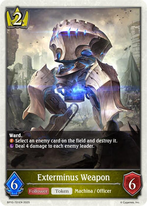 Exterminus Weapon (BP10-T01EN) [Gods of the Arcana]
