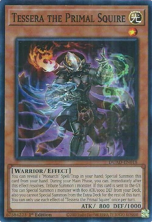 Tessera the Primal Squire (DUAD-EN018)