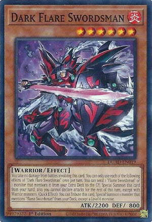 Dark Flare Swordsman (DUAD-EN019)