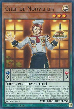 Chef de Nouvelles (DUAD-EN023)