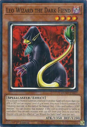 Leo Wizard the Dark Fiend (DUAD-EN027)