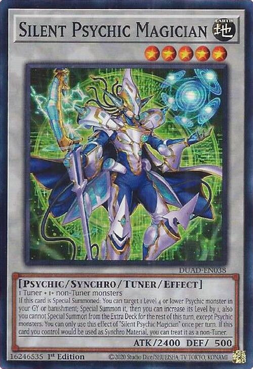 Silent Psychic Magician (DUAD-EN038)