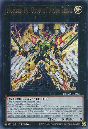 Number F0: Utopic Future Zexal (DUAD-EN042)