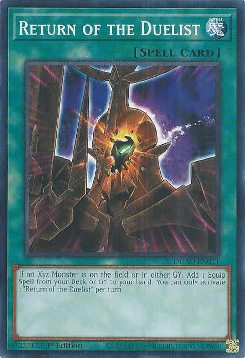 Return of the Duelist (card) (DUAD-EN071)