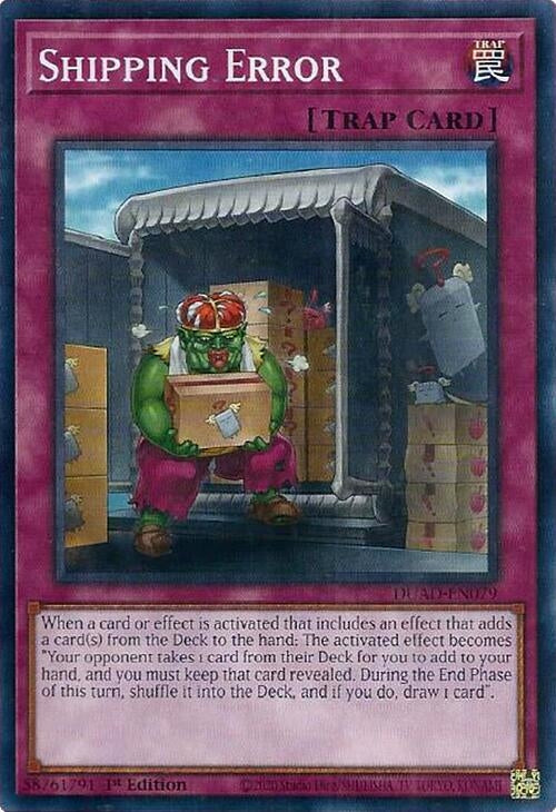 Shipping Error (DUAD-EN079)