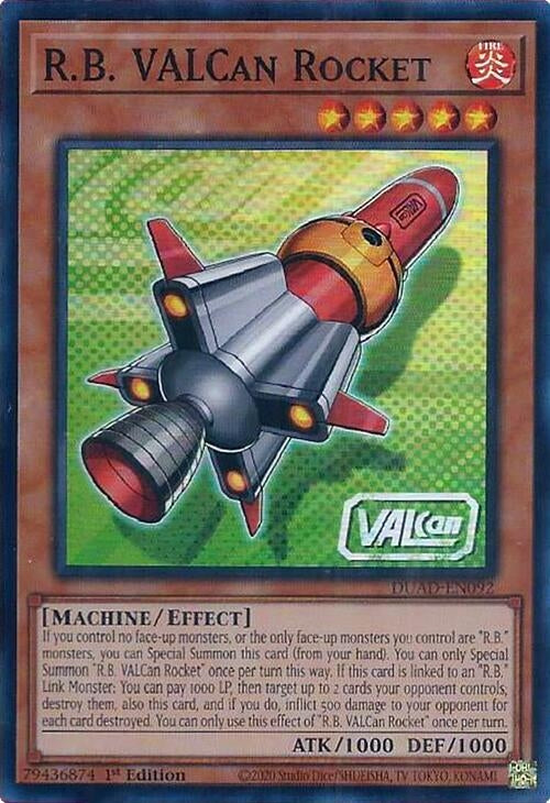 R.B. VALCan Rocket (DUAD-EN092)