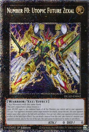 Number F0: Utopic Future Zexal (Starlight Rare) (DUAD-EN042)