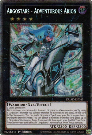 Argostars - Adventurous Arion (Starlight Rare) (DUAD-EN045)