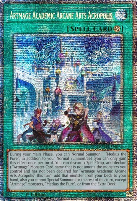 Artmage Academic Arcane Arts Acropolis (Starlight Rare) (DUAD-EN054)