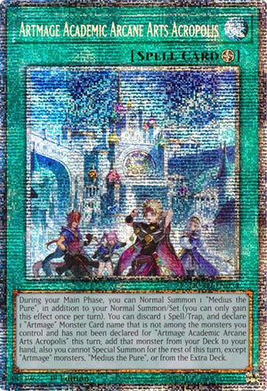 Artmage Academic Arcane Arts Acropolis (Starlight Rare) (DUAD-EN054)