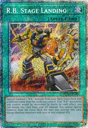 R.B. Stage Landing (Starlight Rare) (DUAD-EN096)