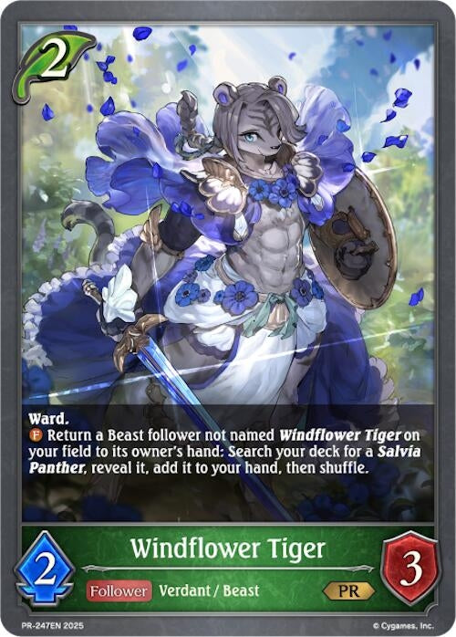 Windflower Tiger (PR-247EN)