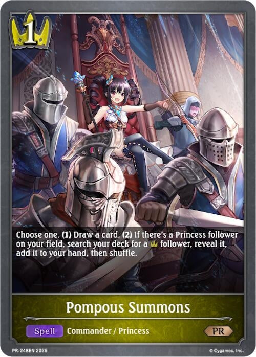 Image for Pompous Summons (PR-248EN) - Shadowverse: Evolve