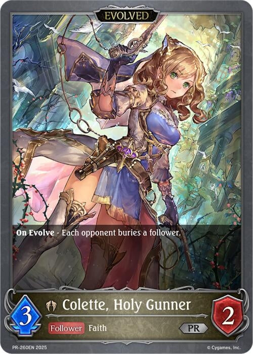 Image for Colette, Holy Gunner (Evolved) (PR-260EN) - Shadowverse: Evolve