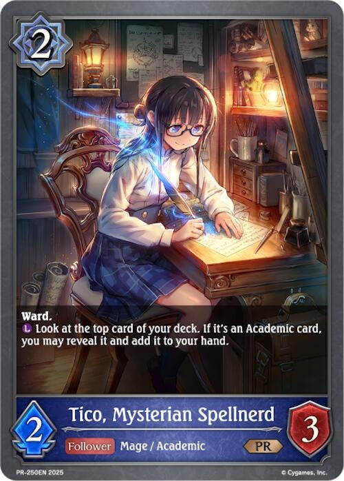 Image for Tico, Mysterian Spellnerd (PR-250EN) - Shadowverse: Evolve