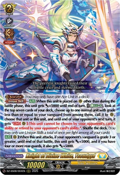 Knight of Divine White, Yscudyyd (DZ-SS08/004EN)