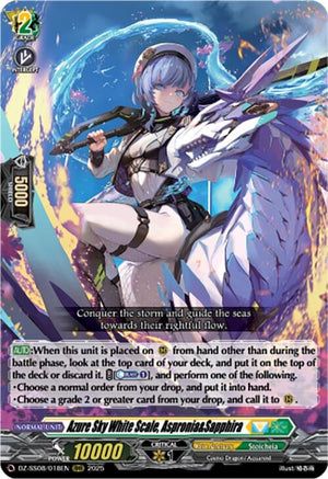 Azure Sky White Scale, Aspronia&Sapphira (RRR) (DZ-SS08/018EN)