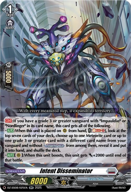 Image for Intent Disseminator (DZ-SS08/025EN) - Cardfight Vanguard