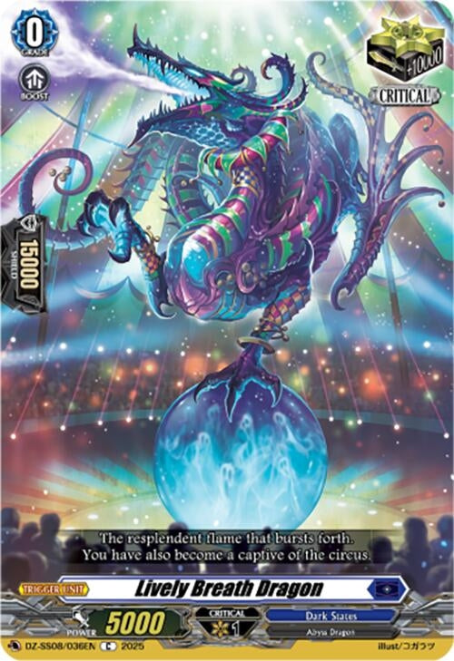 Image for Lively Breath Dragon (DZ-SS08/036EN) - Cardfight Vanguard