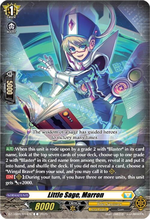 Image for Little Sage, Marron (DZ-SS08/044EN) - Cardfight Vanguard
