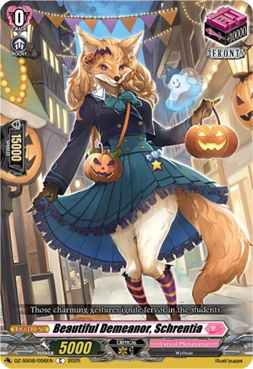 Image for Beautiful Demeanor, Schrentia (DZ-SS08/056EN) - Cardfight Vanguard