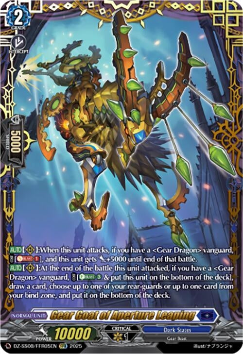 Image for Gear Goat of Aperture Leaping (FFR) (DZ-SS08/FFR05EN) - Cardfight Vanguard