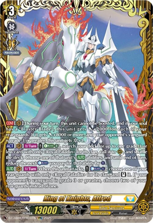 Image for King of Knights, Alfred (FFR) (DZ-SS08/FFR10EN) - Cardfight Vanguard