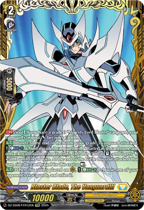 Image for Blaster Blade, The Vanguard!!! (FFR) (DZ-SS08/FFR12EN) - Cardfight Vanguard