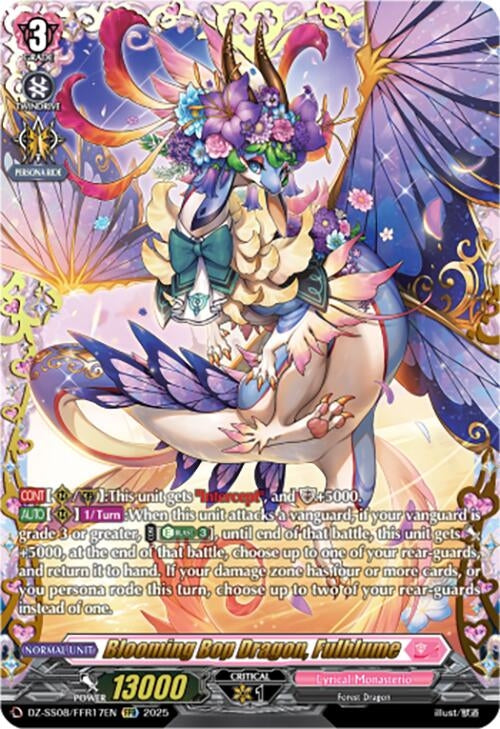 Image for Blooming Bop Dragon, Fulblume (FFR) (DZ-SS08/FFR17EN) - Cardfight Vanguard
