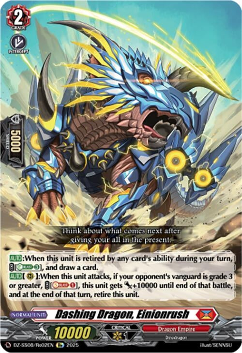 Image for Dashing Dragon, Einionrush (DZ-SS08/Re02EN) - Cardfight Vanguard