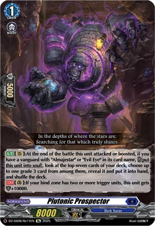 Image for Plutonic Prospector (DZ-SS08/Re11EN) - Cardfight Vanguard