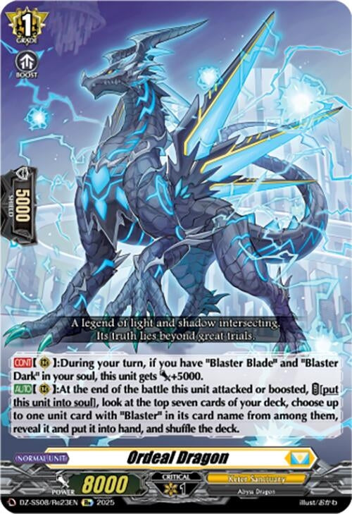 Image for Ordeal Dragon (DZ-SS08/Re23EN) - Cardfight Vanguard