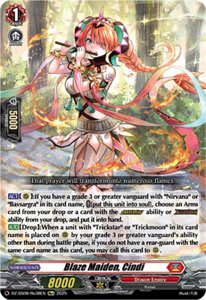 Blaze Maiden, Cindi (Re+) (DZ-SS08/Re38EN)