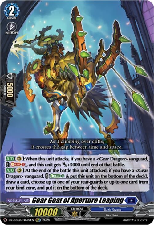 Image for Gear Goat of Aperture Leaping (Re+) (DZ-SS08/Re39EN) - Cardfight Vanguard
