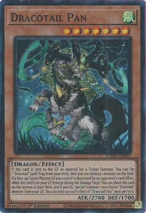 Dracotail Pan (Super Rare) (JUSH-EN003)