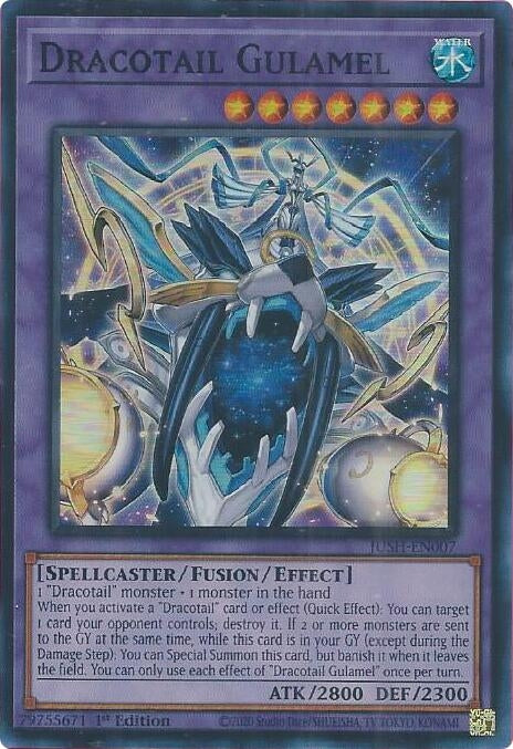 Dracotail Gulamel (Super Rare) (JUSH-EN007)