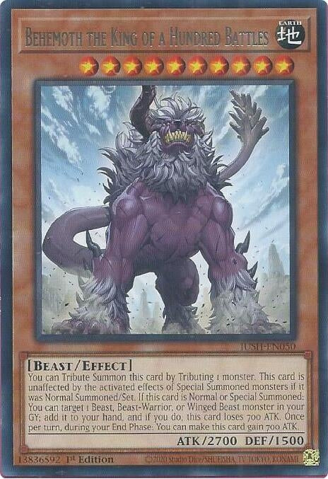 Behemoth the King of a Hundred Battles (JUSH-EN050)