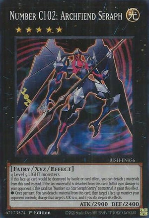 Number C102: Archfiend Seraph (JUSH-EN056)