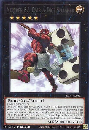 Number 67: Pair-a-Dice Smasher (JUSH-EN058)