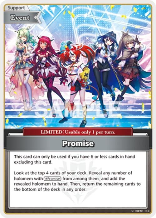 Image for Promise (U) (hBP01-113) - Hololive