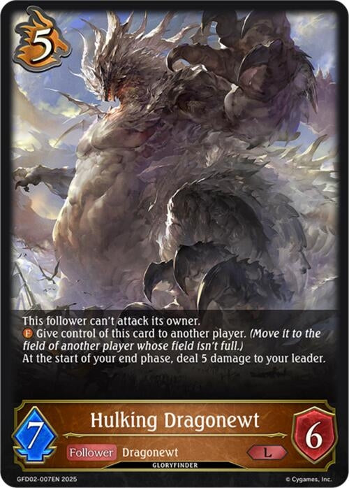 Image for Hulking Dragonewt (GFD02-007EN) - Shadowverse: Evolve