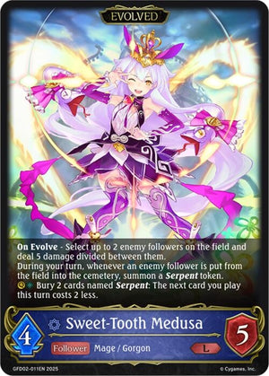 Sweet-Tooth Medusa (Evolved) (GFD02-011EN)