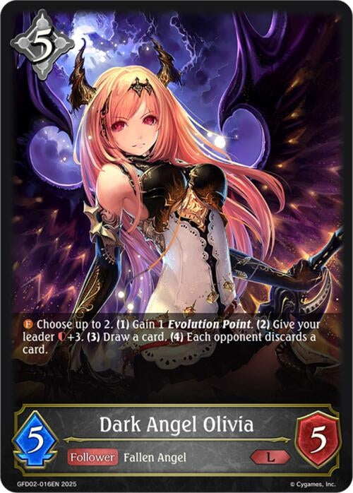 Image for Dark Angel Olivia (GFD02-016EN) - Shadowverse: Evolve