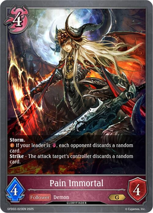 Image for Pain Immortal (GFD02-023EN) - Shadowverse: Evolve