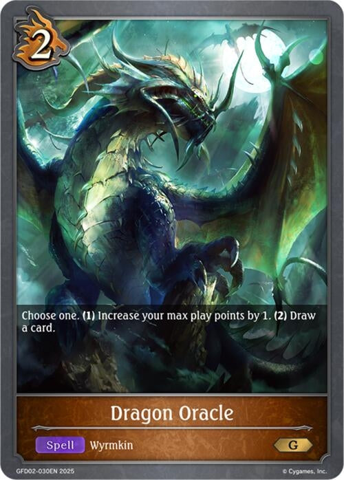 Image for Dragon Oracle (GFD02-030EN) - Shadowverse: Evolve
