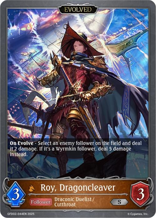 Image for Roy, Dragoncleaver (Evolved) (GFD02-044EN) - Shadowverse: Evolve