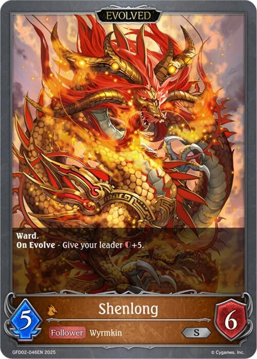 Image for Shenlong (Evolved) (GFD02-046EN) - Shadowverse: Evolve
