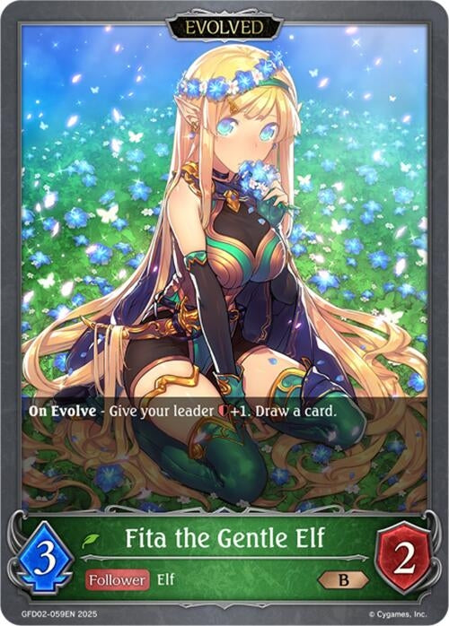 Image for Fita the Gentle Elf (Evolved) (GFD02-059EN) - Shadowverse: Evolve